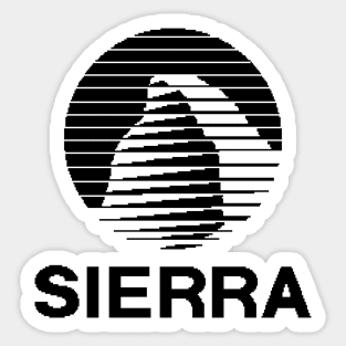 Sierra Black Sticker